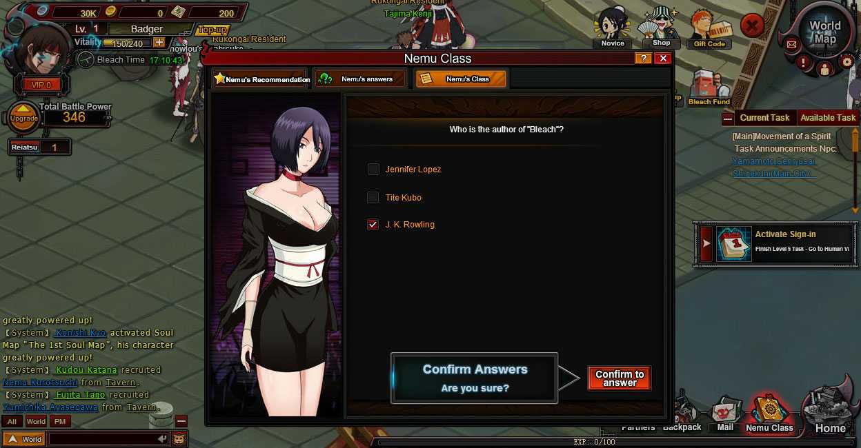 Bleach online - обзор игры, зарегистрироваться и начать играть онлайн