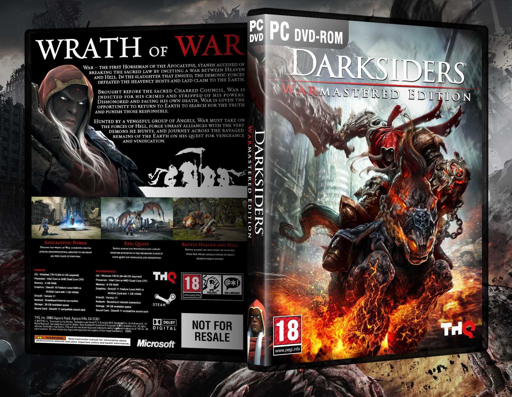 Darksiders: warmastered edition скачать торрент механики на pc