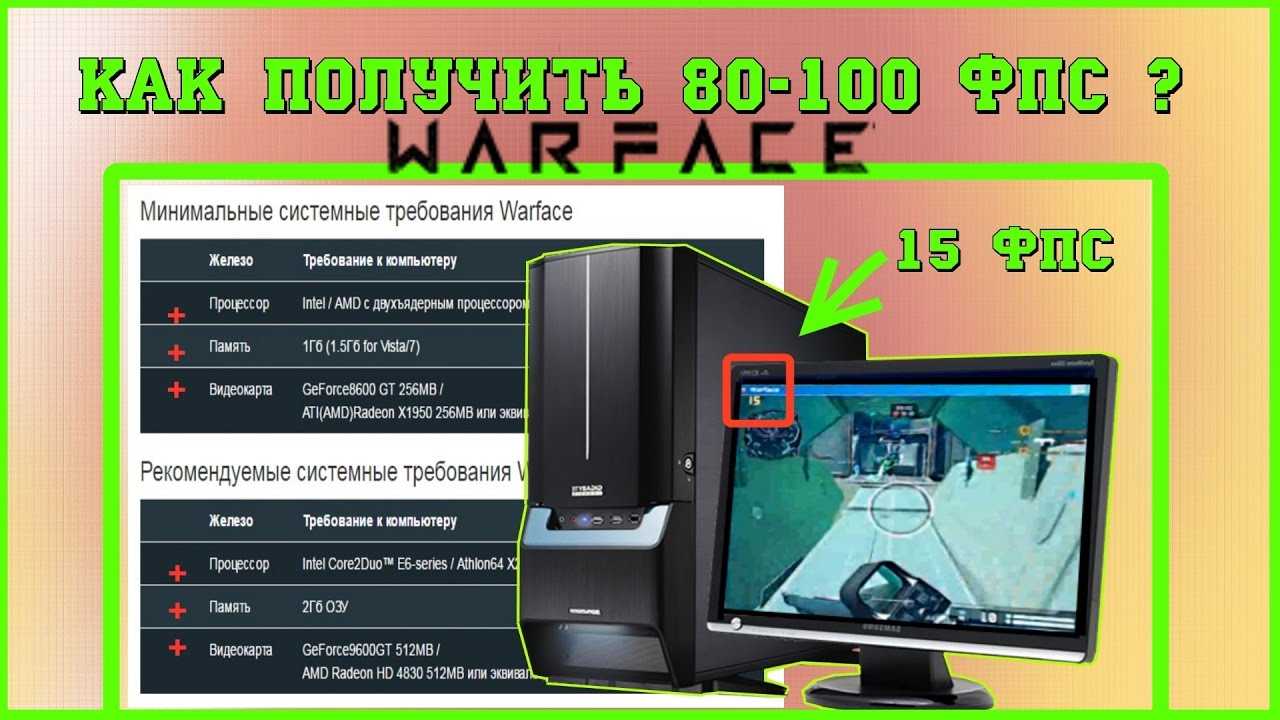 Системные требования warface 2018 - сколько весит варфейс на пк