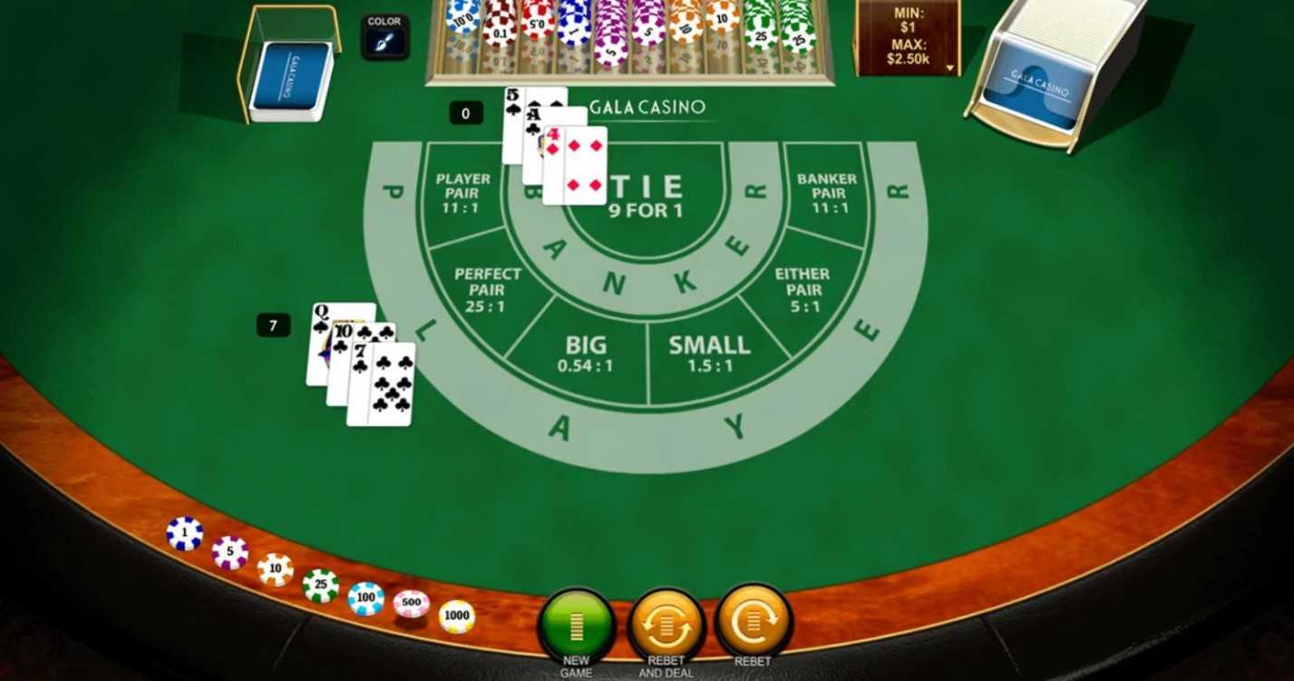 Game baccarat online