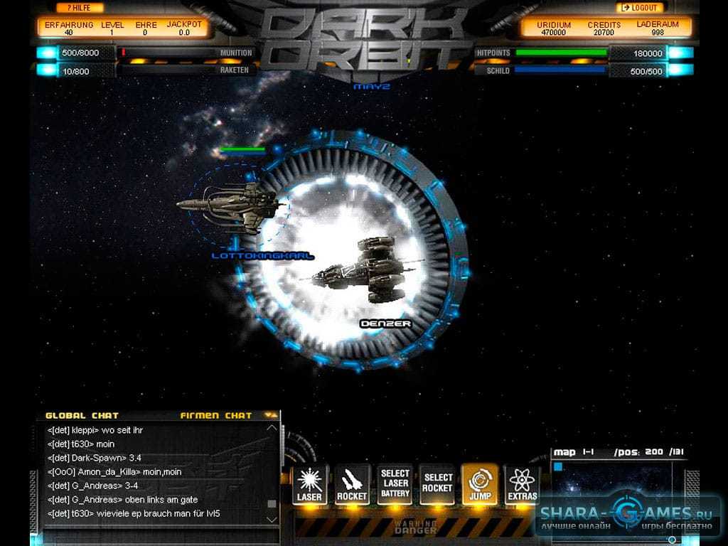 Порты в darkorbit