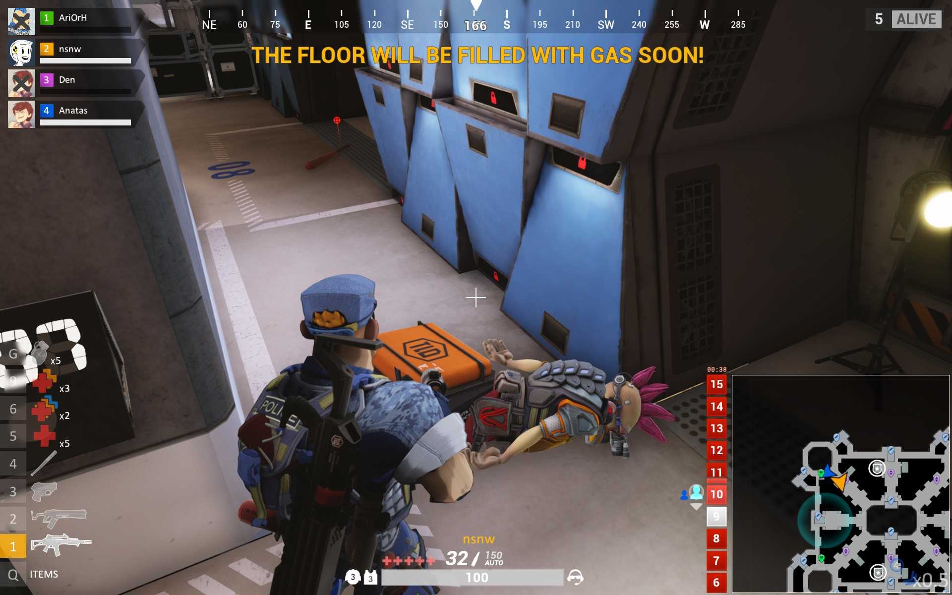Total lockdown