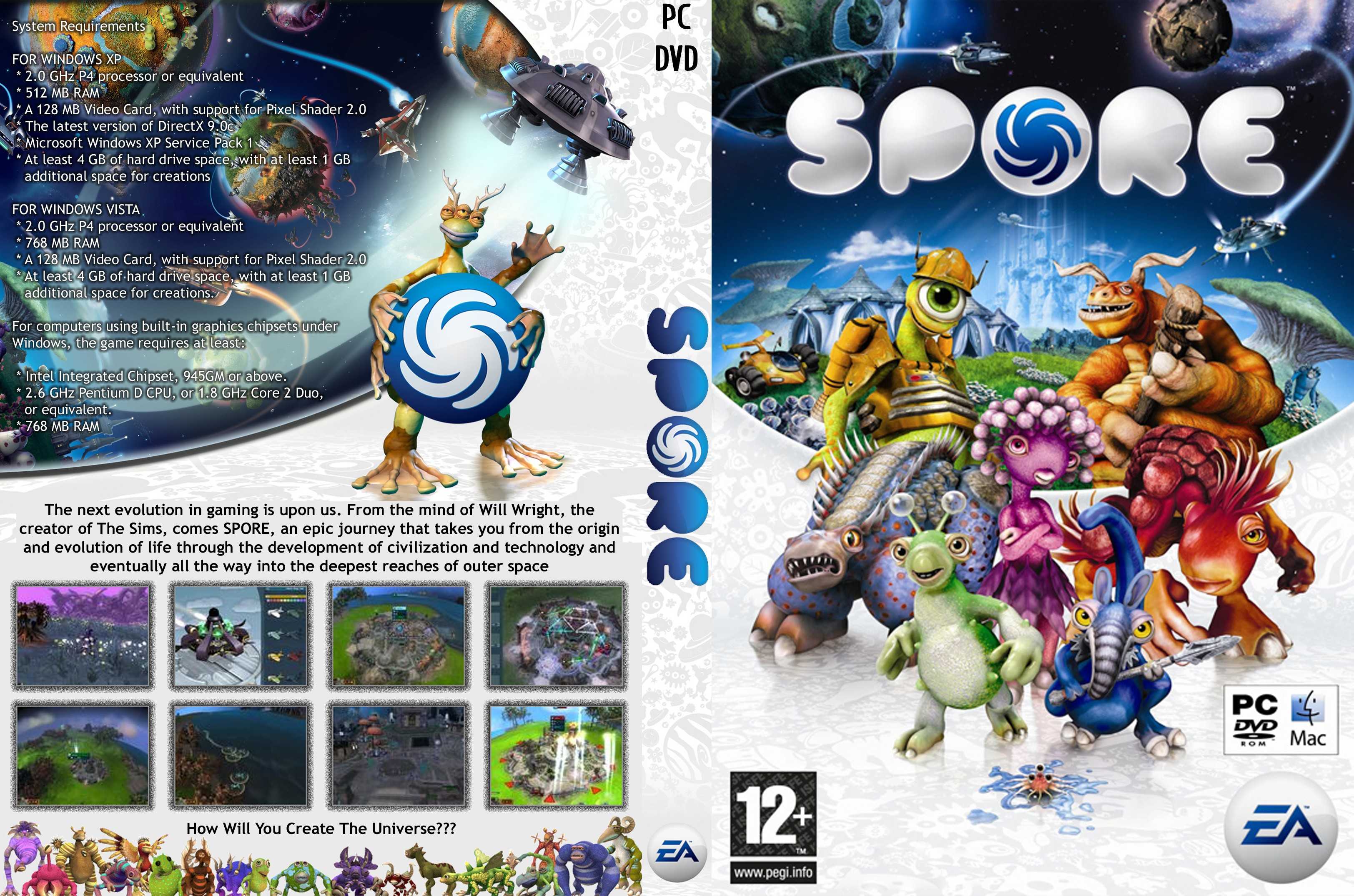 Spore обложка игры. Spore обложка диска. Игры антология Spore диск. Spore: complete Edition Постер.