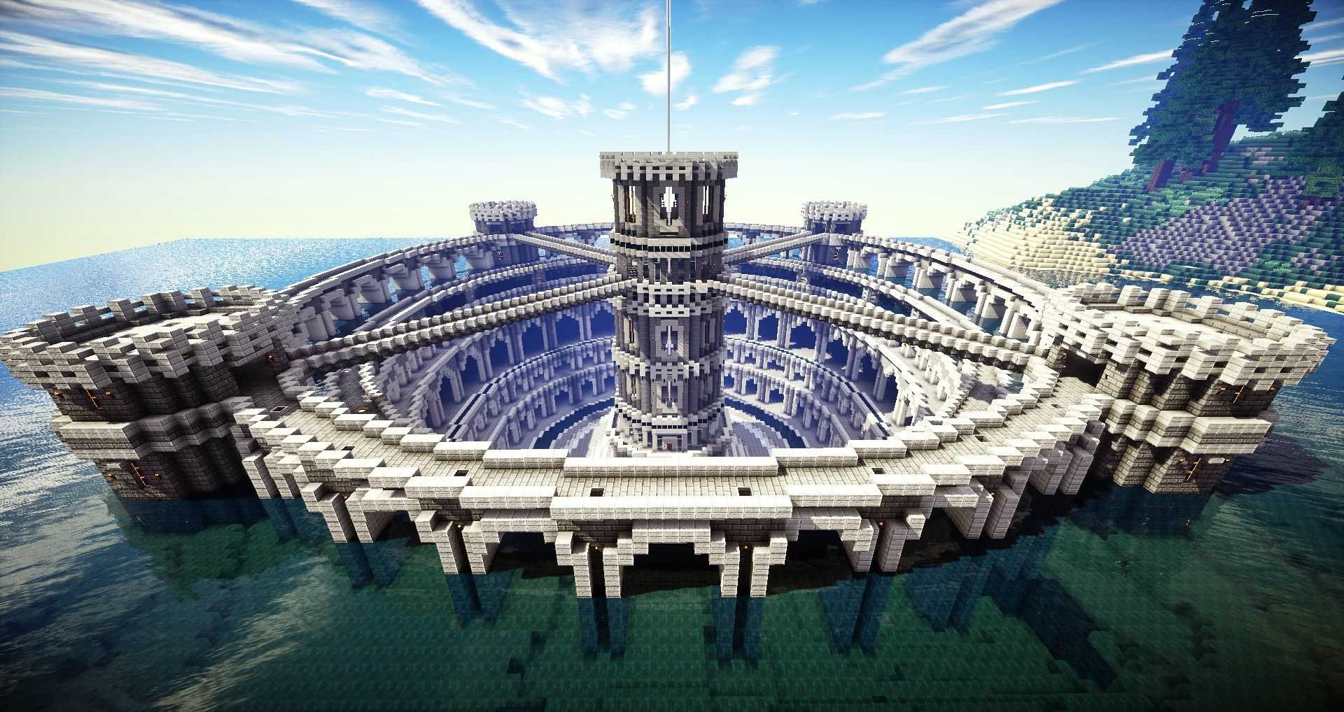 Самые невероятные постройки в minecraft — огромные замки, города, деревни и даже мемы