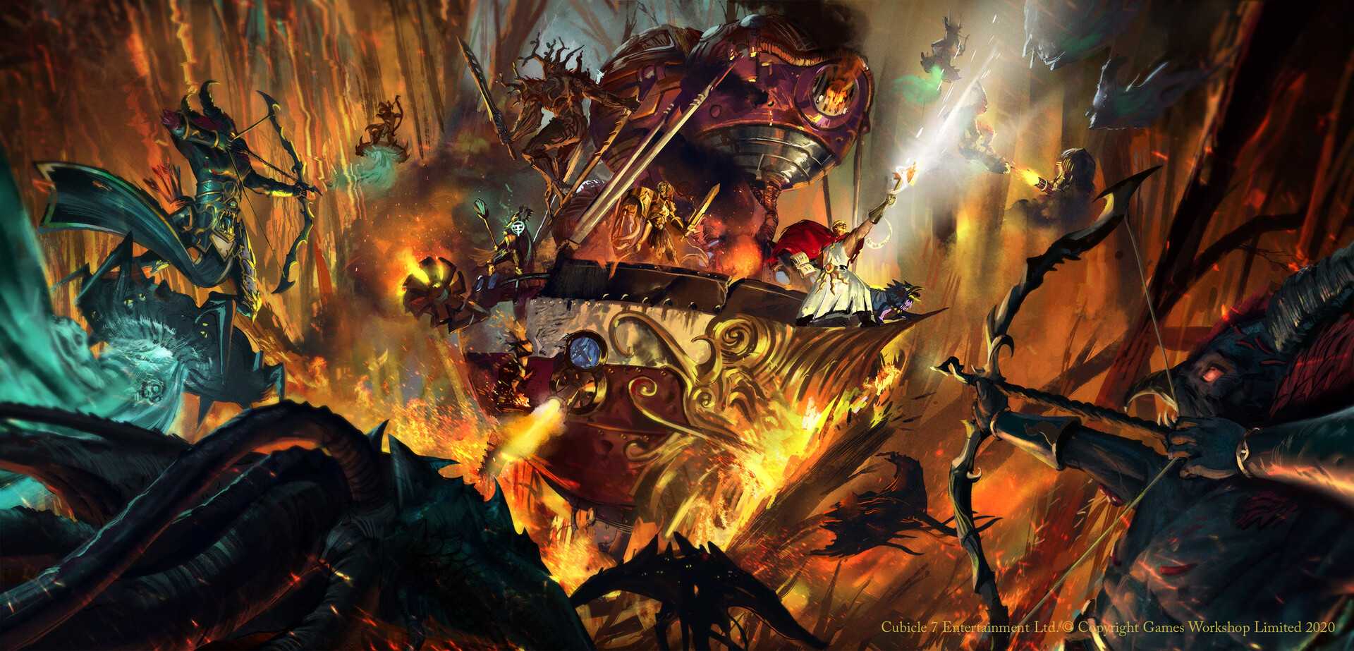 История сеттинга warhammer: age of sigmar