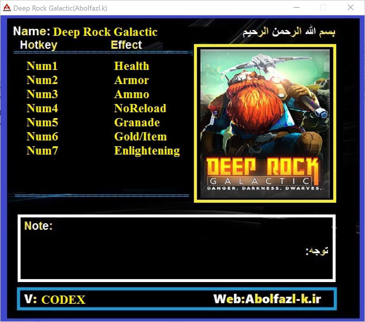 Deep rock galactic - pcgamingwiki pcgw - bugs, fixes, crashes, mods, guides and improvements for every pc game
