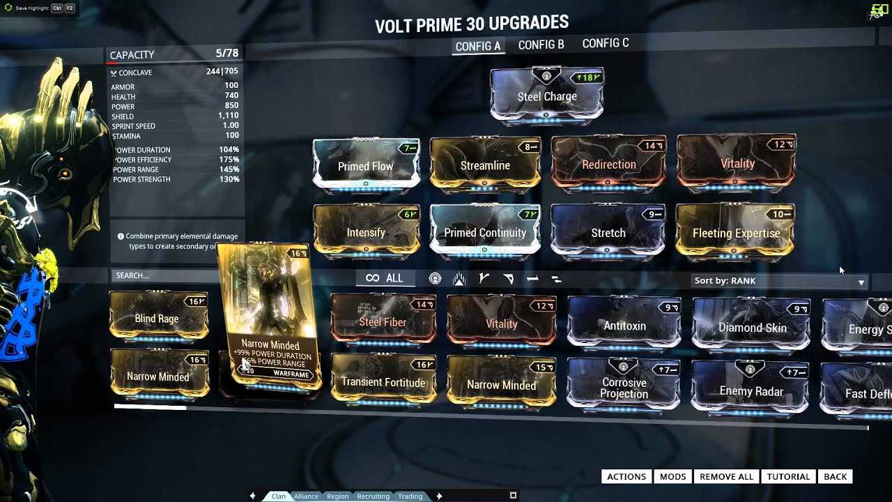 Volt prime builds guide