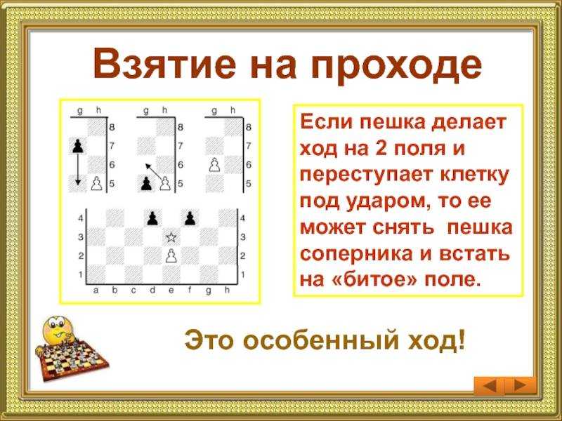О правиле взятия на проходе во время партии важно не забывать Иначе можно столкнуться с весьма неприятными неожиданностями