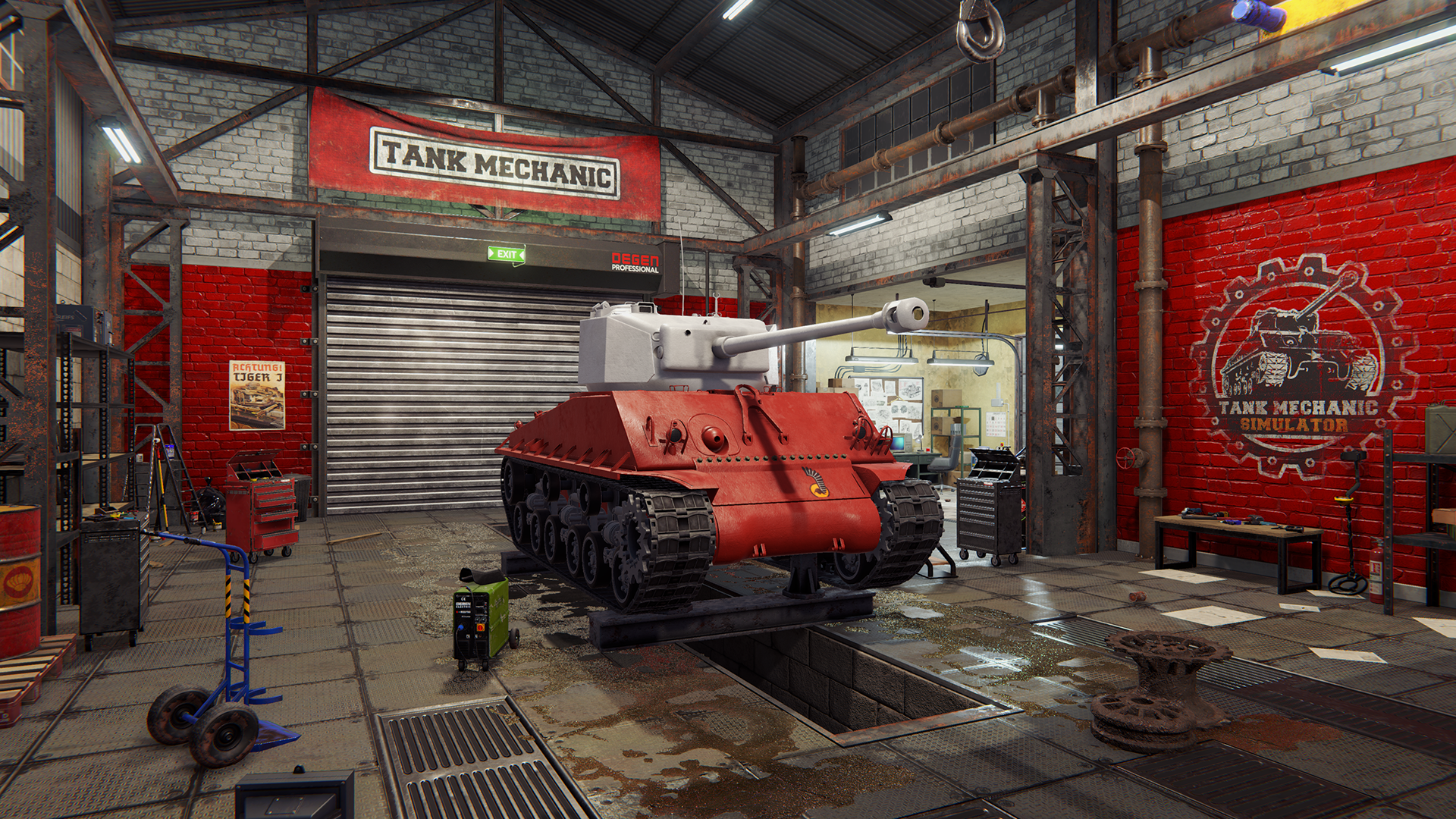Tank mechanic simulator стим фото 13