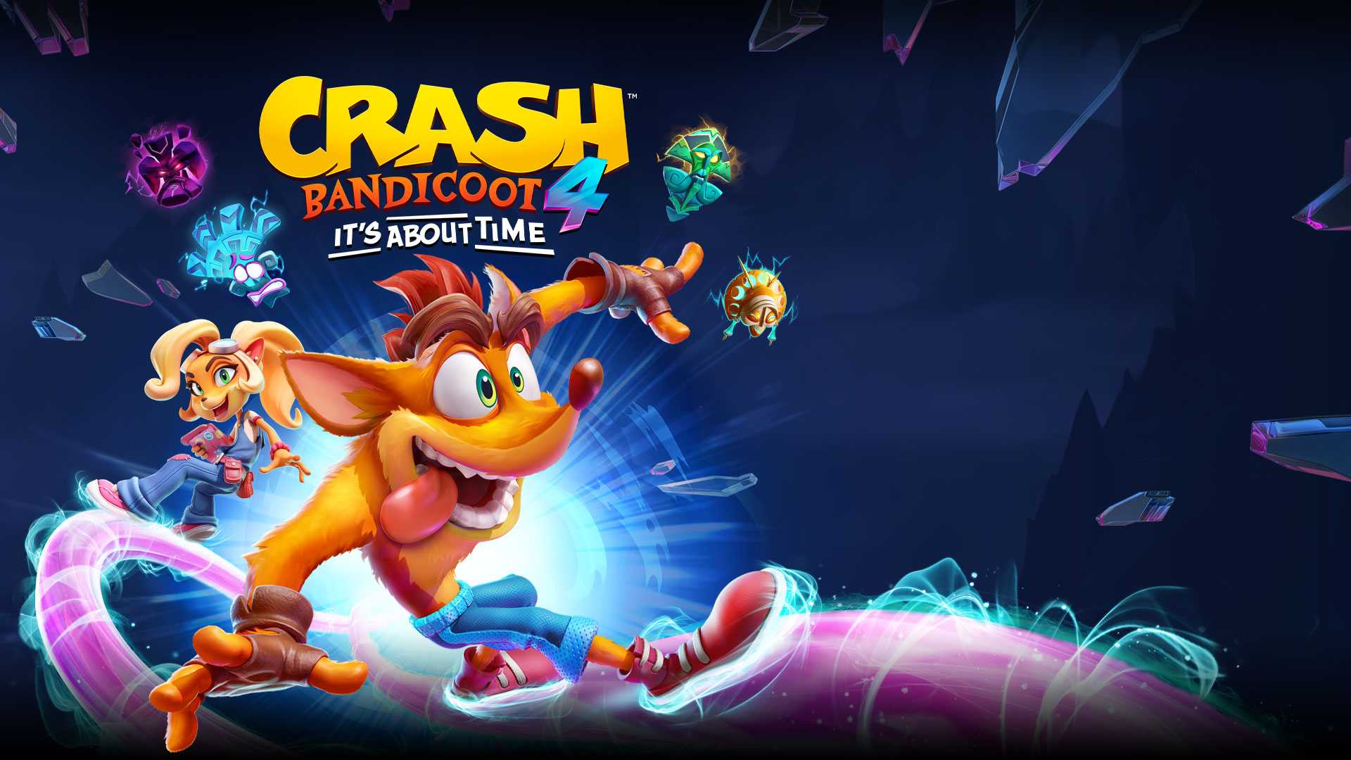 Crash Bandicoot 4 it s about time обложка игры