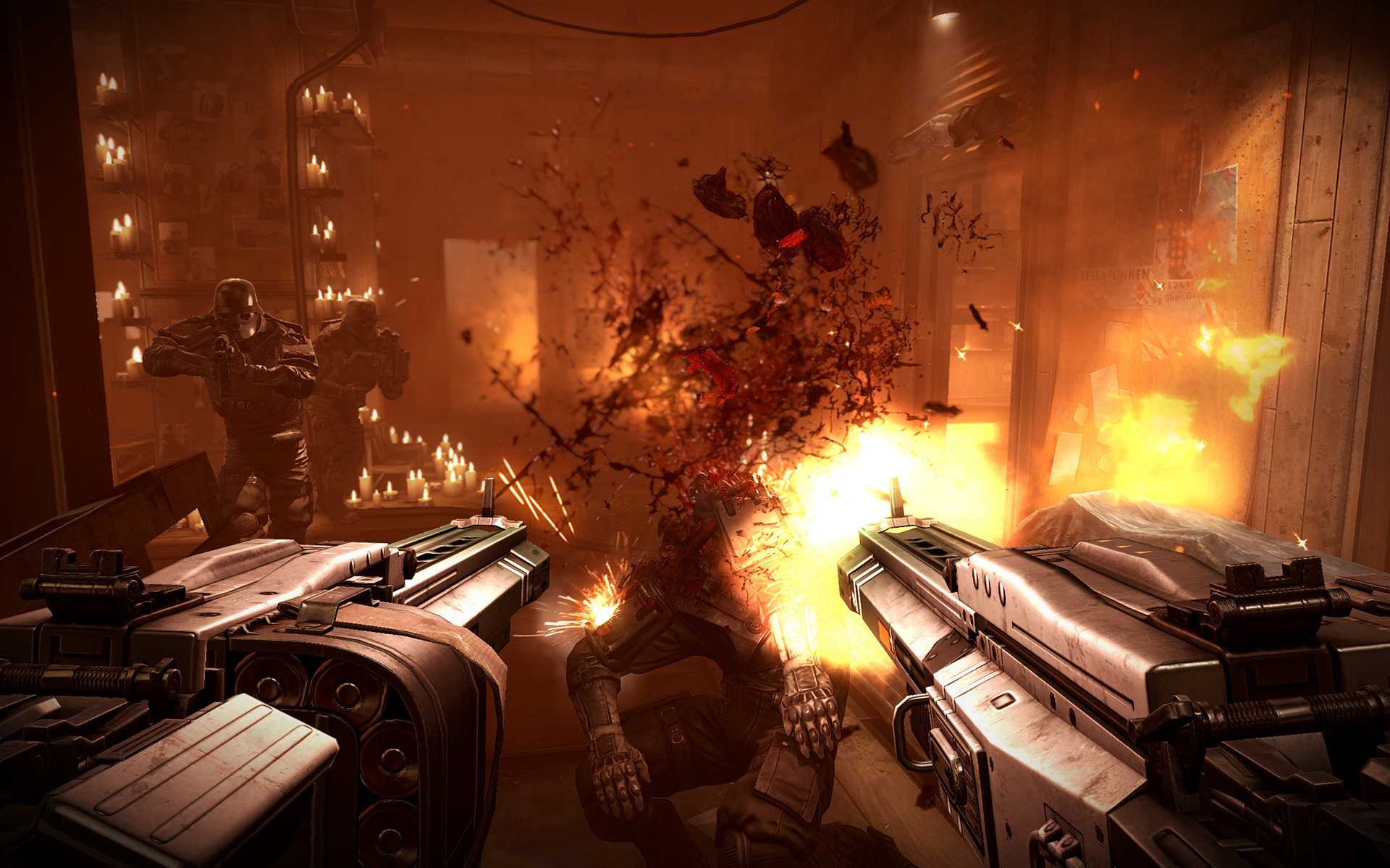 Пап можно поиграть wolfenstein