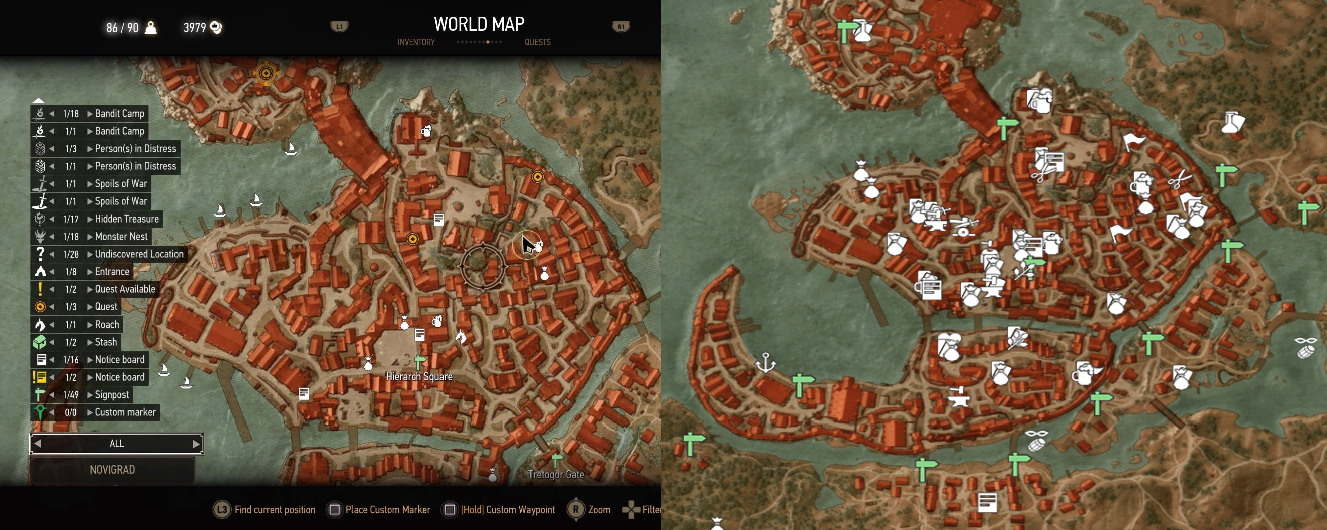 The witcher 3 interactive map фото 41