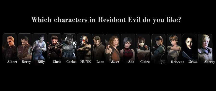 Main resident. Resident Evil хронология игр. Карлос резидент ивел 4. Имена всех персонажей из резидент эвил. Персонажи из резидент ивел 8.
