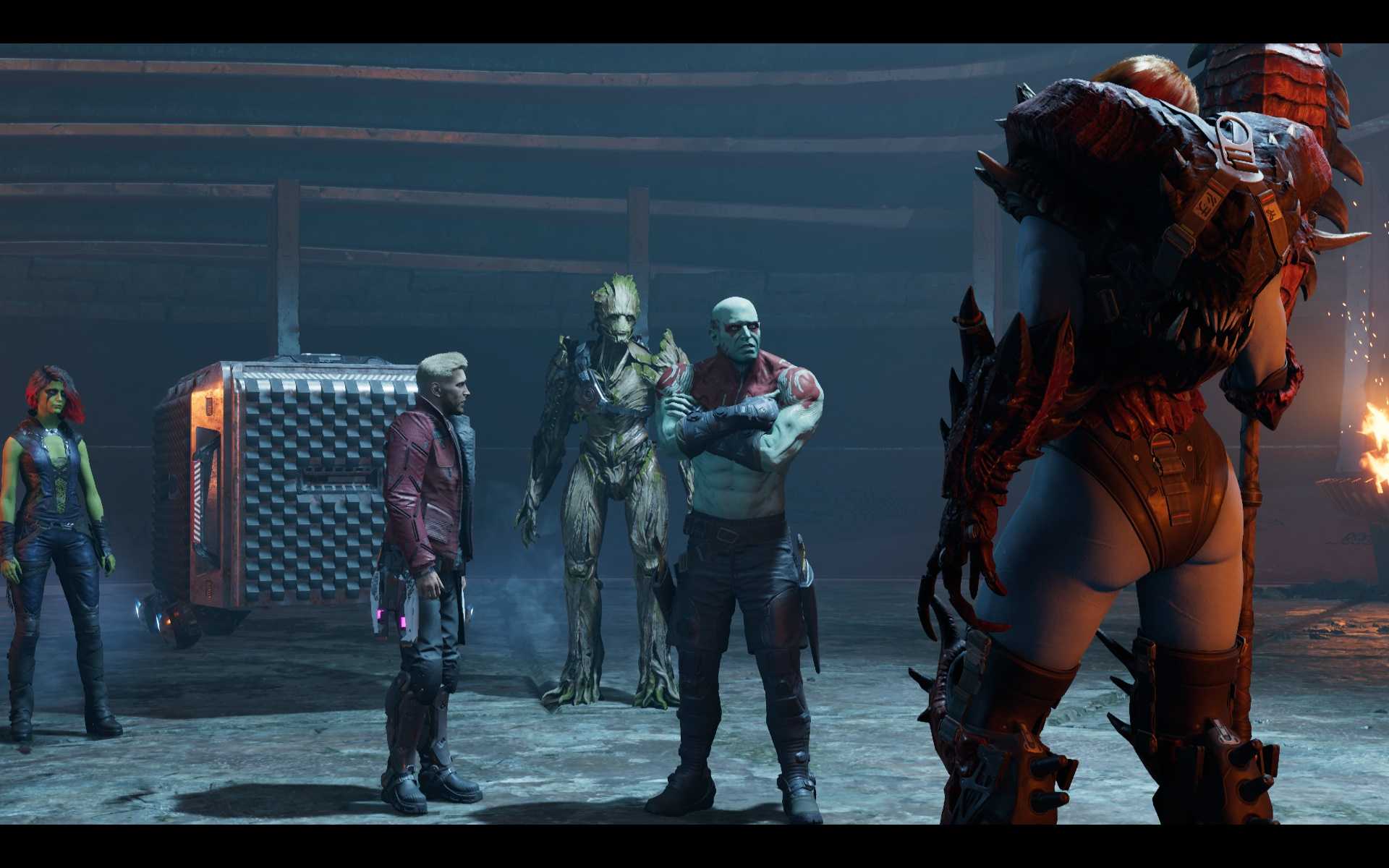 Guardians of the galaxy от eidos — это линейная mass effect