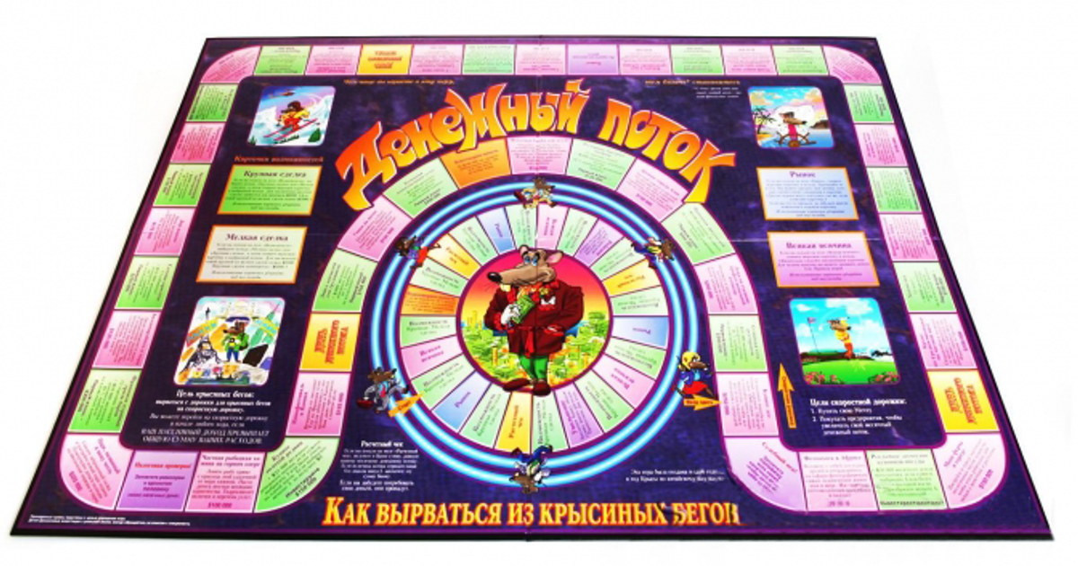 В чем заключается игра «денежный поток» и какой ее смысл?