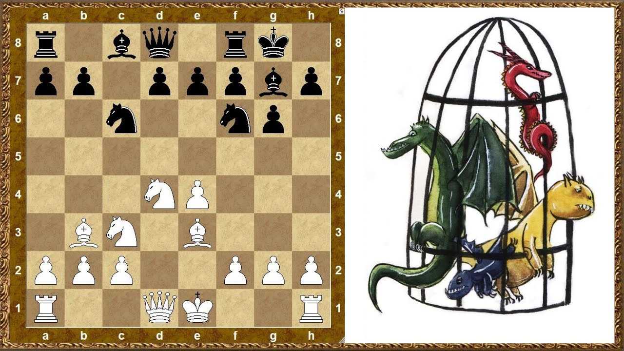 Защита вариант дракона. Шахматы Сицилианская защита дракон. Дракон шахматы Сицилианская. Сицилианская защита вариант дракона. Сицилианская защита в шахматах вариант дракона.