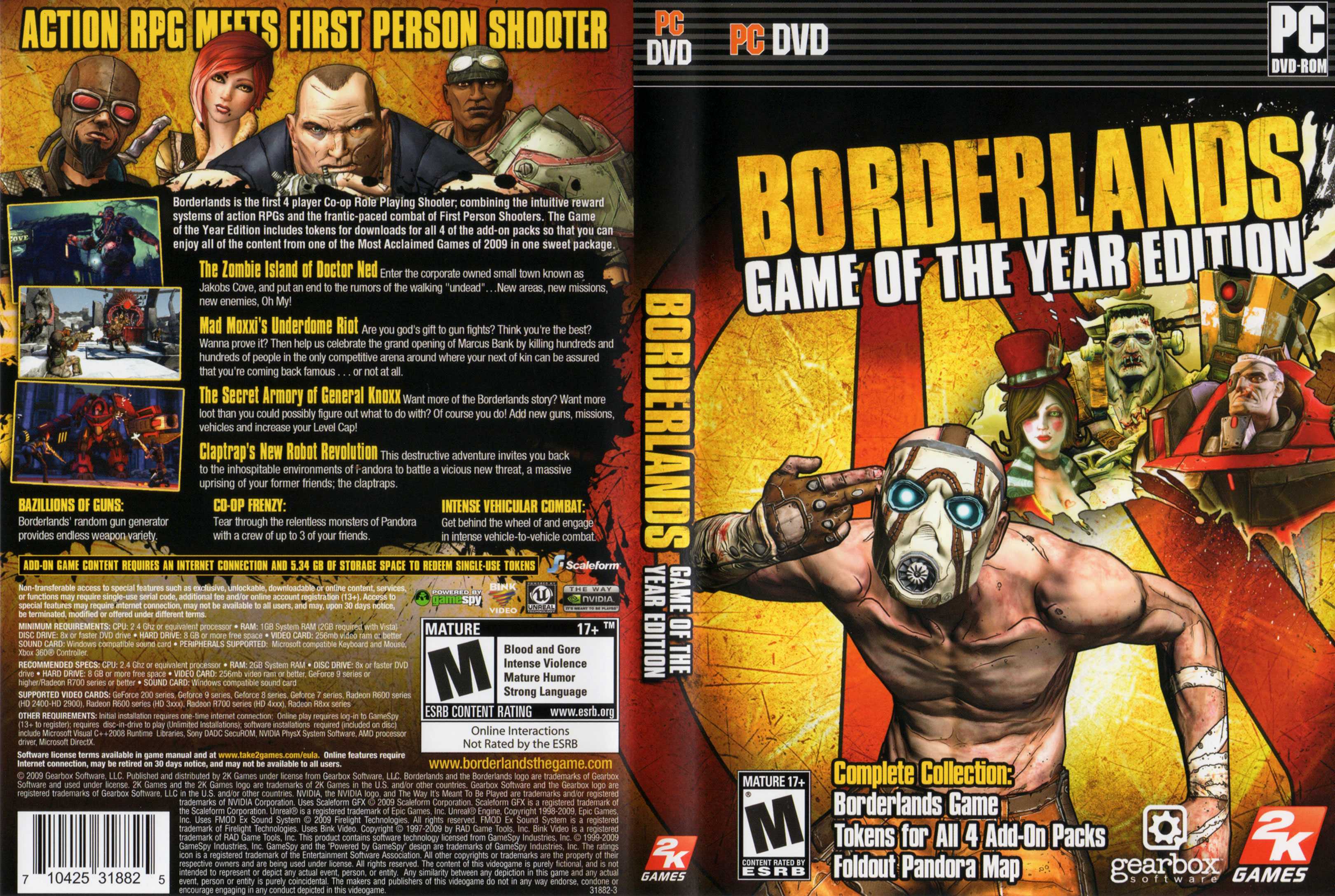 Borderlands: game of the year enhanced