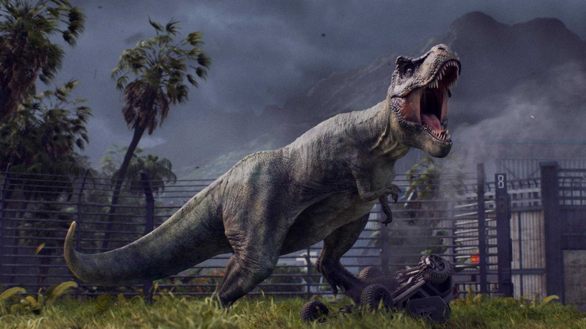 Jurassic World Evolution Тираннозавр рекс