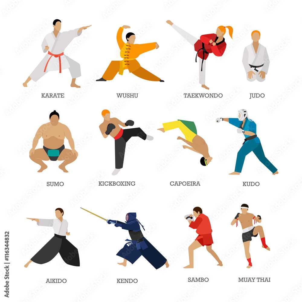 Все виды боевых искусств