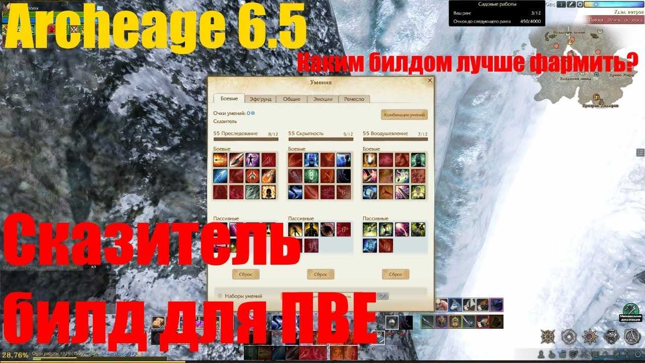 Следопыт archeage гайд