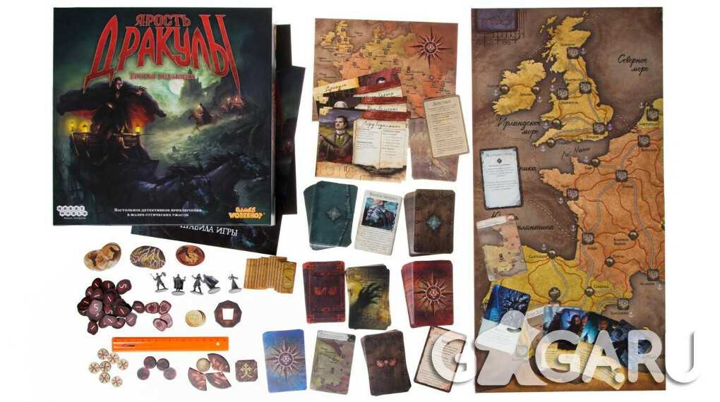 Захватывающая дух настольная игра «ярость дракулы»