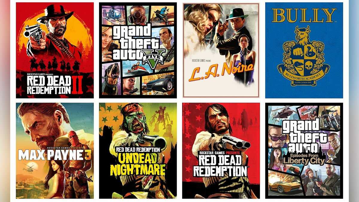 Игры rockstar - 10 культовых игр компании от худшей к лучшей