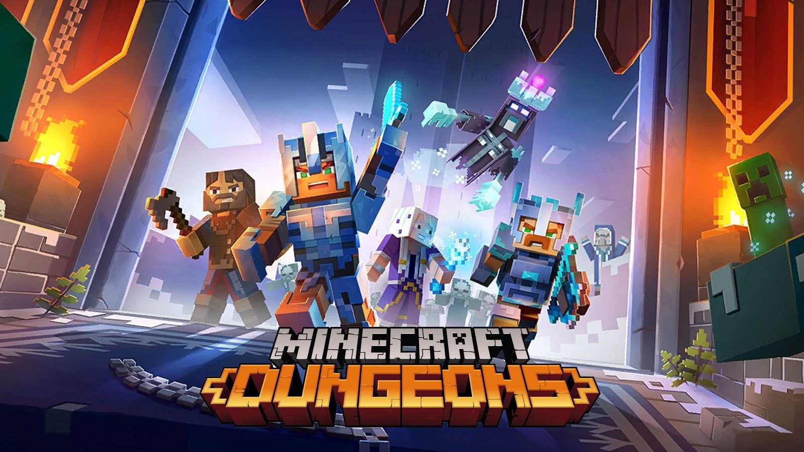 Скриншоты и фото игры Minecraft Dungeons Большая подборка различных артов, картинок и изображений по игре Minecraft Dungeons