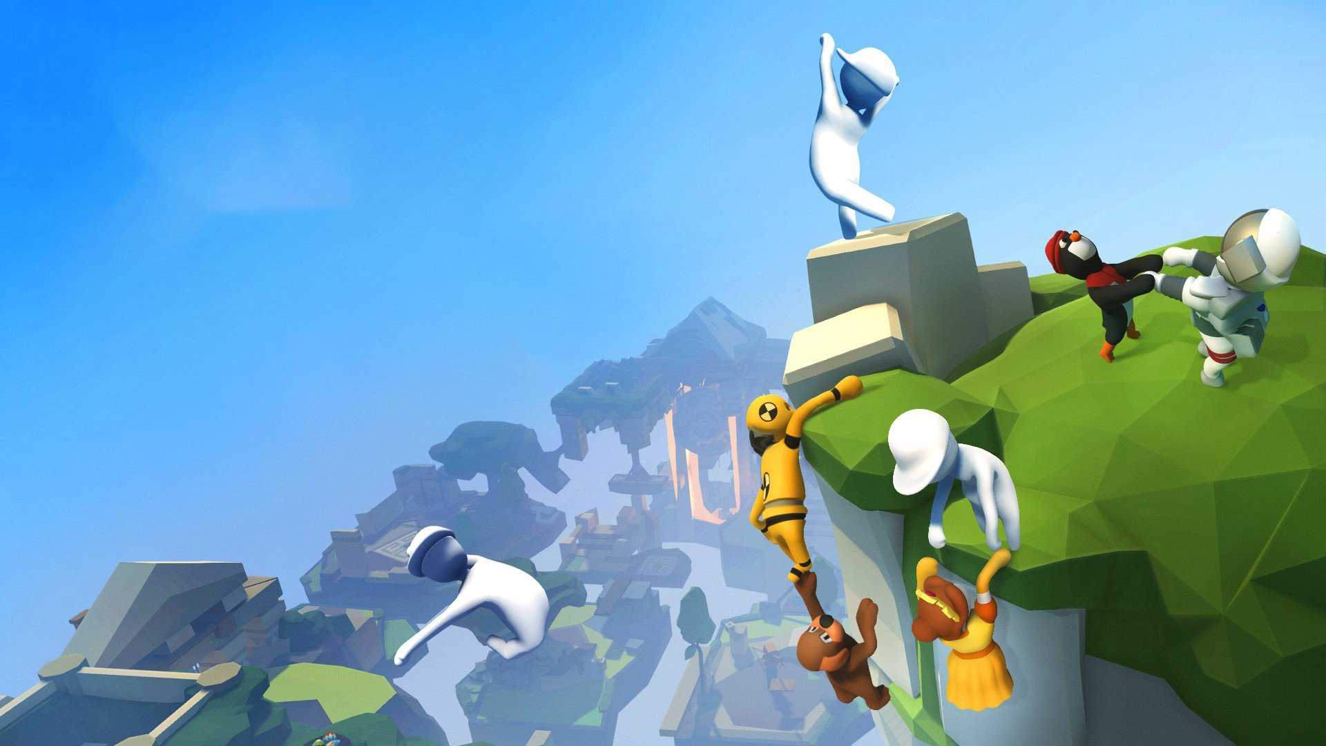 Human: fall flat скачать игру через торрент на пк